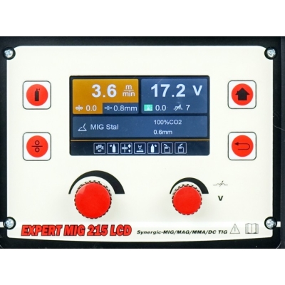 PÓŁAUTOMAT SPAWALNICZY EXPERT MIG 215 LCD