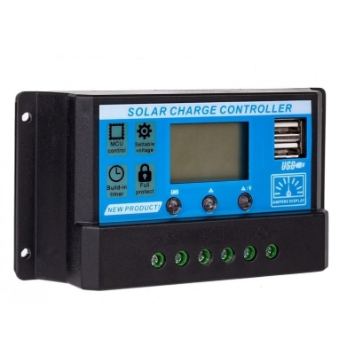REGULATOR SOLARNY SOL PWM 20A 2XUSB