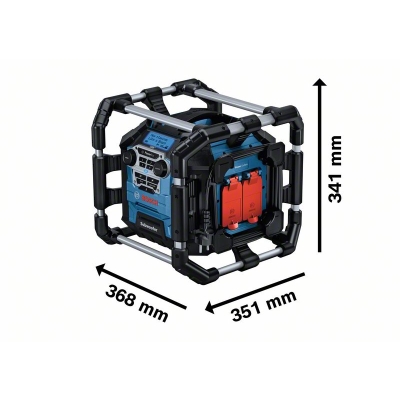 RADIO AKUMULATOROWE GPB 18V-5 SC DAB+  0*AH