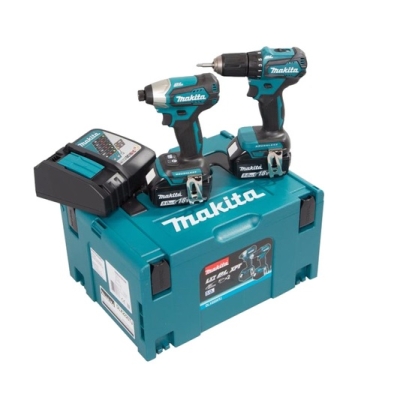 ZESTAW COMBO LI-LON 18V LXT DHP487+DTD157 2*2.0AH