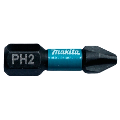 KOŃCÓWKA WKRĘTAKOWA IMPACT BLACK, GROT, BIT PH2-25MM 2SZT