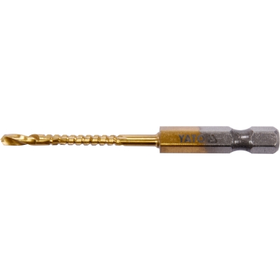 WIERTŁO FREZ DO METALU 3.0MM HSS-TIN HEX