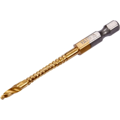WIERTŁO FREZ DO METALU 4.0MM HSS-TIN HEX