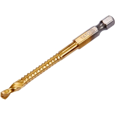 WIERTŁO FREZ DO METALU 5.0MM HSS-TIN HEX