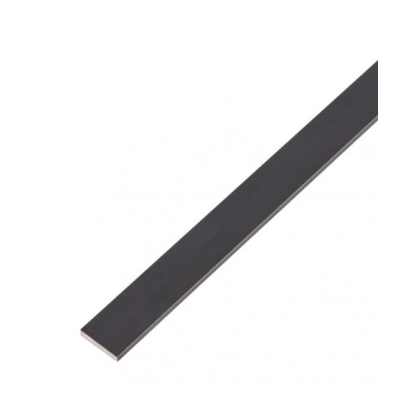 PŁASKOWNIK ALUMINIOWY ANODOWY CZARNY 1000X15X2,0