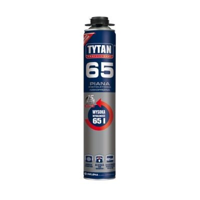 PIANKA PISTOLETOWA TYTAN 65 750ML 02 NISKOPRĘŻNA
