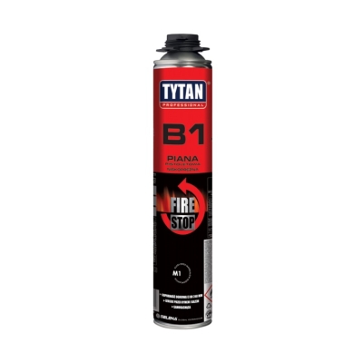 PIANKA PISTOLETOWA TYTAN B1 750ML OGNIOODPORNA