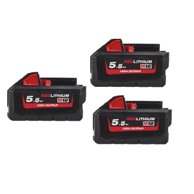 ZESTAW POWERPACK 18V M18FPP3M-553P 3*5.5AH