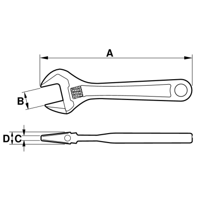 KLUCZ NASTAWNY 158*21MM