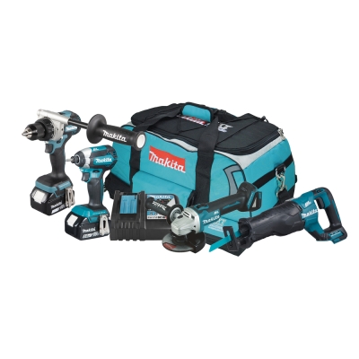 ZESTAW COMBO LXT18V DGA504+DDF485+DTD153+DHR241+DHS 3*5.0AH