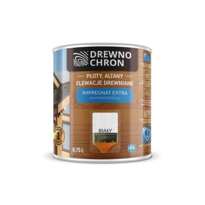 DREWNOCHRON IMPREGNAT POWŁOKOTWÓRCZY BIAŁY 2.5L