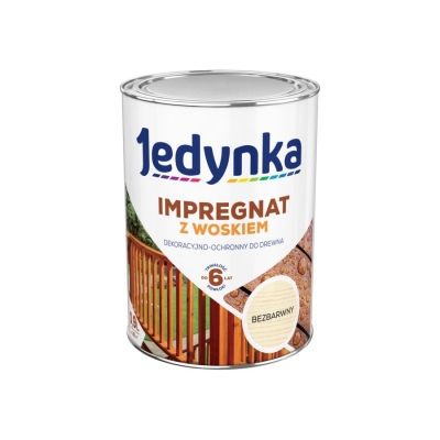 IMPREGNAT DO DREWNA Z WOSKIEM JEDYNKA BEZBARWNY 0.9L