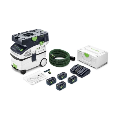 ODKURZACZ MOBILNY AKUMULATOROWY CTLC MIDI I-PLUS 4*5.2AH