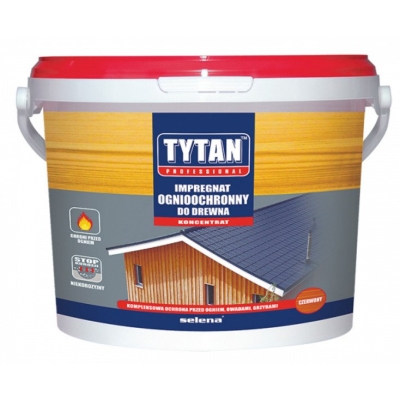 TYTAN IMPREGNAT OGNIOOCHRONNY KONCENTRAT CZERWONY 5 L
