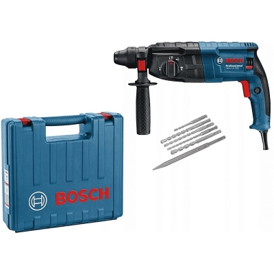MŁOT UDAROWY OBROTOWY SDS+ GBH 240 + ZESTAW WIERTEŁ SDS+