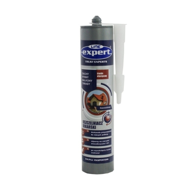 USZCZELNIACZ DEKARSKI KAUCZUKOWY EXPERT CZARNY 280ML 2 SZT