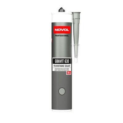 MASA POLIURETANOWA NOVOL GRAVIT 630 300ML SZARA