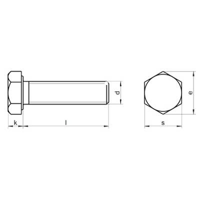 ŚRUBA M24*80MM 10.9 OC DIN933 100SZT