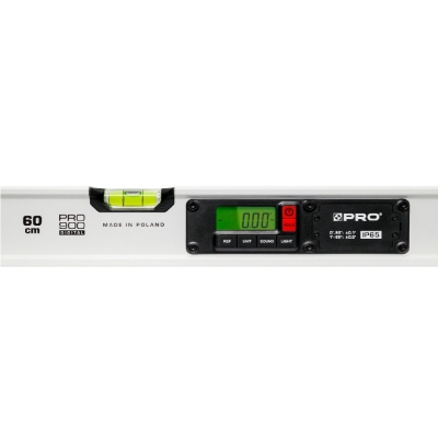 POZIOMICA PRO900 Z ELEKTRONICZNYM ODCZYTEM I MAGNESAMI 60 CM