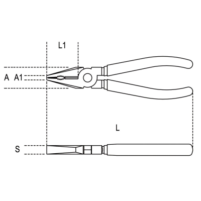 SZCZYPCE UNIWERSALNE QUALITY BM 160MM