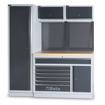 ZESTAW MEBLI WARSZTATOWYCH BETA 4500/C45/EW, 9 ELEMENTÓW