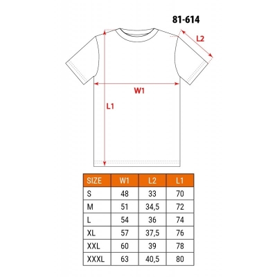 T-SHIRT FUNKCYJNY PREMIUM, ROZMIAR S