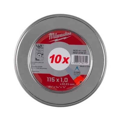 TARCZA PŁASKA DO METALU 125*1.0*22PRO 10SZT