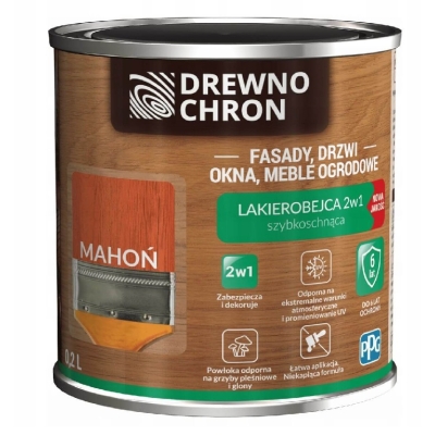 LAKIEROBEJCA ZEWNĘTRZNA 2W1 MAHOŃ 0.75L