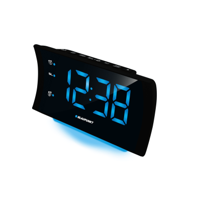 RADIOBUDZIK FM PLL ŁADOWANIE USB TEMP OŚWIETLENIE LED