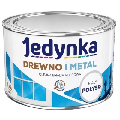 EMALIA ALKIDOWA DO DREWNA I METALU BIAŁA 0,36L