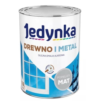 EMALIA ALKIDOWA DO DREWNA I METALU POPIELATA 0,9L