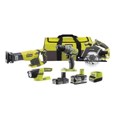 ZESTAW 18V R18DD3+RWSL1801+RRS1801+R18T 1*5.0AH 1*2.0AH