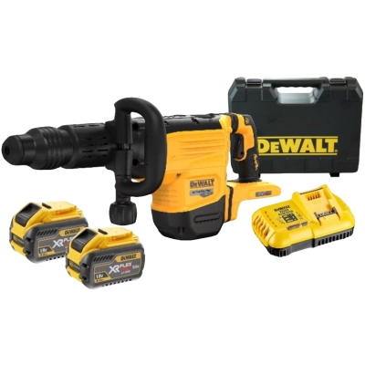 MŁOT WYBURZENIOWY AKUMULATOROWY XR SDS-MAX 54V 2*9.0AH