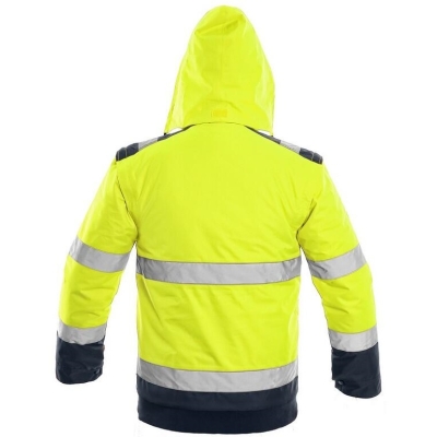 KURTKA OCIEPLANA 2W1 ŻÓŁTA CXS LUTON ROZMIAR XXL