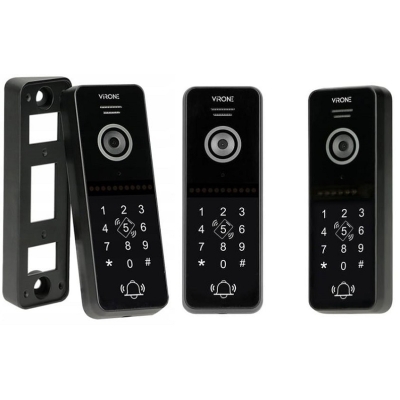 WIDEODOMOFON IP 7'' VIFIS VDP-61 FULL HD Z SZYFRATOREM CZARN