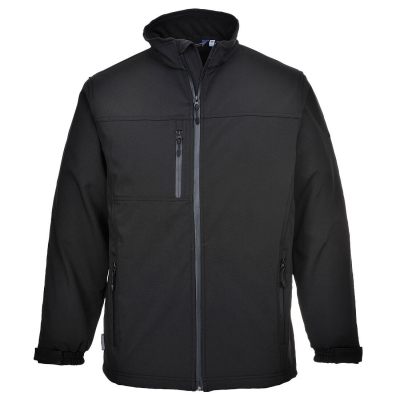 KURTKA/BLUZA OCHRONNA SOFTSHELL TK50 ROZMIAR 5XL CZARNA