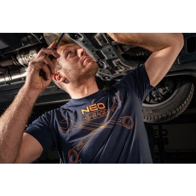 T-SHIRT NEO GARAGE, 100% BAWEŁNA, ROZMIAR XXL