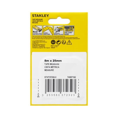 MIARA STANLEY CONTROL LOCK 8M*25MM
