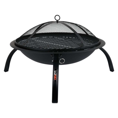 PALENISKO OGRODOWE STALOWE Z RUSZTEM 56CM