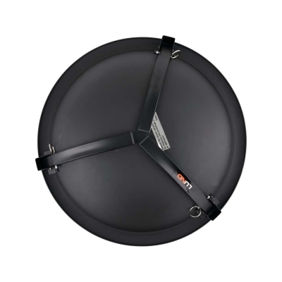 PALENISKO OGRODOWE STALOWE Z RUSZTEM 56CM