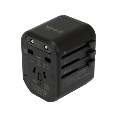 ADAPTER PODRÓŻNY UNIW. USB, USB-C 18W