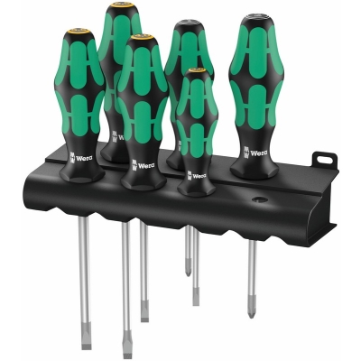 ZESTAW WKRĘTAKÓW KRAFTFORM LASERTIP + WIESZAK, 6CZ