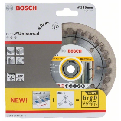 TARCZA DIAMENTOWA UNIVERSAL 115MM