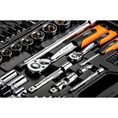 ZESTAW KLUCZY NASADOWYCH 1/4'',1/2'' 77 CZĘŚCI CRV