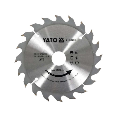 TARCZA WIDIOWA DO DREWNA 190*20T*30MM