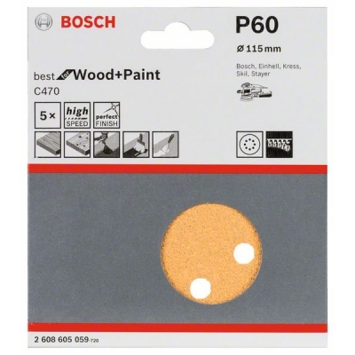 KRĄŻEK ŚCIERNY RW D115 G60 5PC.
