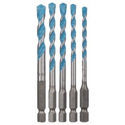 ZESTAW WIERTEŁ MULTICONSTRUCTION 4,5,6,6,10MM