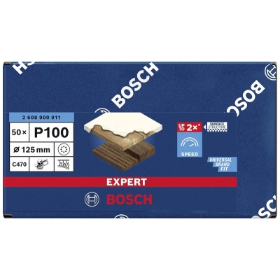 KRĄŻEK ŚCIERNY EXPERT EXC470 125MM P100 8OTW.