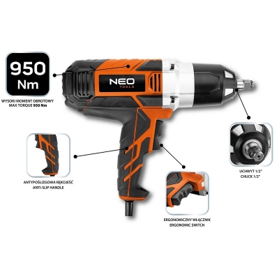 KLUCZ UDAROWY 1020W 950 NM