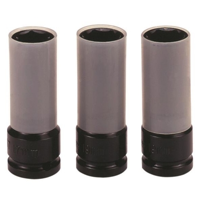 ZESTAW NASADEK DO ŚRUB KÓŁ 1/2'', 17,19,21MM  9203N